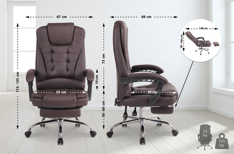 Brostuhl Oxygen Kunstleder