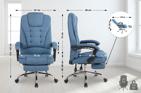 Brostuhl Oxygen Stoff