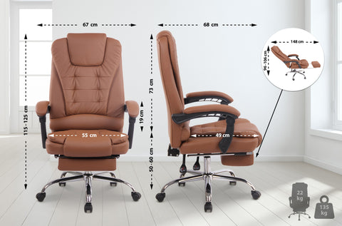 Brostuhl Oxygen Kunstleder