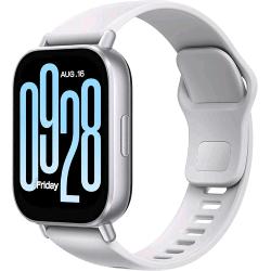 XIAOMI REDMi WATCH 5 ACTIVE SMARTWATCH CON DISPLAY LCD 2", CHIAMATE BLUETOOTH, AUTONOMIA 18 GIORNI, RESISTENZA ACQUA 5ATM, MONITORAGGIO FREQUENZA CARDIACA E SPO2, 140+ MODALITA' FITNESS SILVER