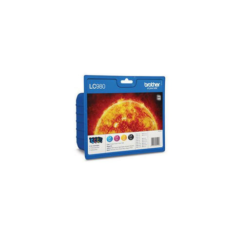 INK BROTHER LC-980VALBP BLISTER 4C X DCP-145C DCP-165C DCP-195C MFC-250C MFC-290C