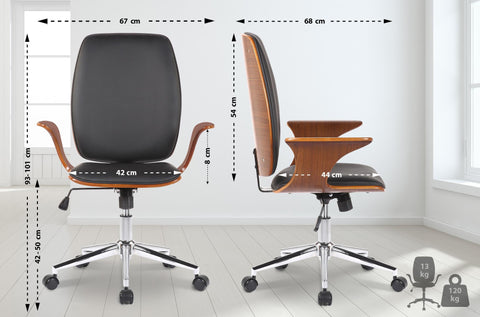 Brostuhl Burbank Kunstleder