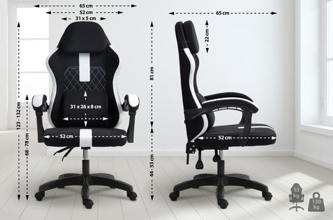 Brostuhl Miltona Stoff