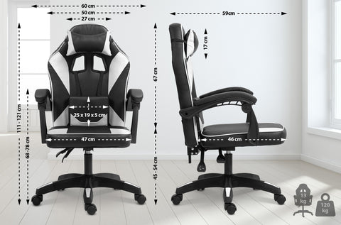 Brostuhl Orkney Kunstleder