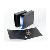 REXEL DOX 1 REGISTRATORE FORMATO COMMERCIALE 230X297X80 mm COL. BLU CONF 6 Pz.