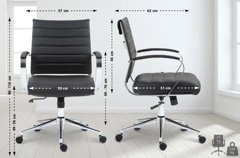 Brostuhl Oakland Echtleder