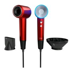 LAIFEN SWIFT HAIR DRYER ASCIUGACAPELLI AD ALTA VELOCITA' 110.000 GIRI AL MINUTO 1.600 W CONTROLLO TEMPERATURA 50 VOLTE AL SECONDO 2UGELLI PER MESSA IN PIEGA ROSSO