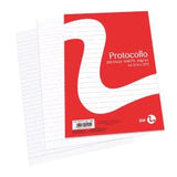 BE MORE RISMA CARTA PROTOCOLLO 200 FOGLI 60 GR A4 1 RIGO BIANCO