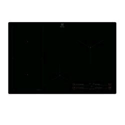 ELECTROLUX KIS82453I PIANO COTTURA A INDUZIONE 80 CM 4 ZONE FUNZIONE HOB2HOOD PIANO IN VETROCERAMICA COMANDI TOUCH NERO