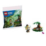 LEGO CITY L' INCONTRO CON IL CUCCIOLO DI GORILLA CON MINIFIGURA