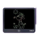 CELLY KIDS COLLECTION LAVAGNA ELETTRONICA PER BAMBINI MULTIFUNZIONALE SCHERMO IMPERMEABILE CANCELLAZIONE ONE TOUCH CON PENNINO VIOLA