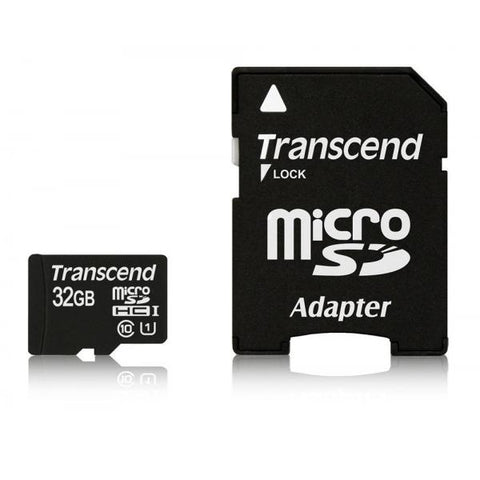 Transcend 32GB microSDHC Class 10 UHS-I memoria flash Classe 10 MLC