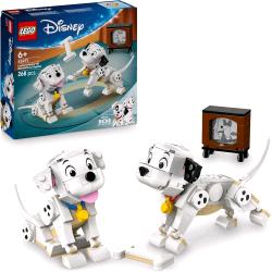 LEGO DISNEY PONGO E PEGGY LA CARICA DEI 101 FIGURE CON TESTA GAMBE E CODE MOBILI