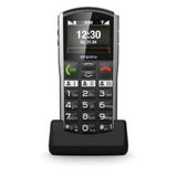 EMPORIA SIMPLICITY V3 SENIOR PHONE 2" TASTI GRANDI 2G RADIO FM BLUETOOTH NERO ARGENTO