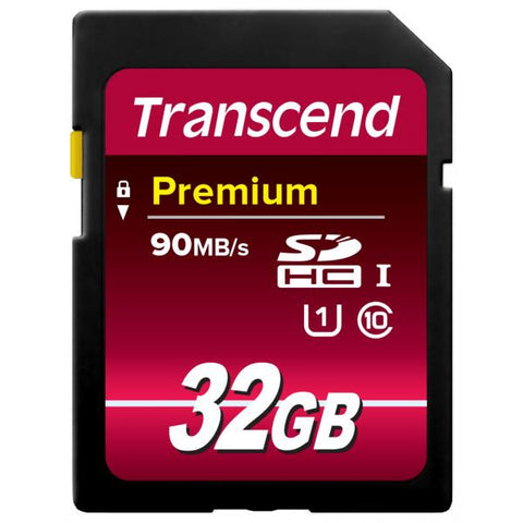 Transcend 32GB SDHC Class 10 UHS-I memoria flash NAND Classe 10