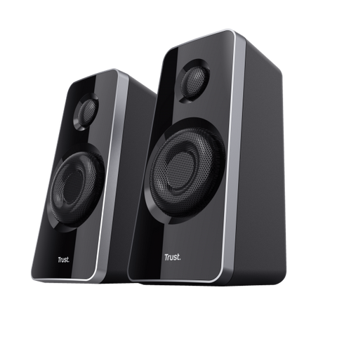 TRUST 19019 SET ALTOPARLANTI 2.1 POTENZA TOT 60W RMS CON SUBWOOFER COLORE NERO