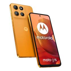 MOTOROLA MOTO G15 DUAL SIM 6.72" OCTA CORE 256GB RAM 8GB 4G LTE ITALIA ORANGE