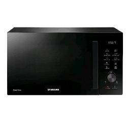 SAMSUNG MC28A5137KK/E1 MICROONDE COMBINATO 28 LT 900W GRILL 1500W COTTURA A VAPORE VENTILATA TECNOLOGIA SLIM FRY 15 MENU PREIMPOSTATI NERO