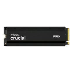 CRUCIAL P510 SSD 2TB INTERNO M.2 2280 NVMe PCI EXPRESS 5.0 x 4 DISSIPATORE INTEGRATO NERO