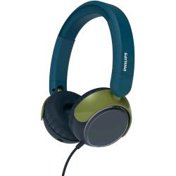 PHILIPS TAK2000 CUFFIE ON-EAR PER BAMBINI CABLATA 1x Jack 3.5mm VOLUME LIMITATO A 85dB PIEGHEVOLI MUSICA A CHIAMATE COLORE OTTANIO