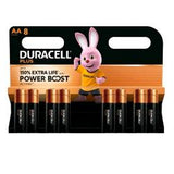 DURACELL PLUS POWERBOOST BATTERIA ALCALINA STILO AA 1.5 CONF 8 Pz.