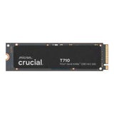 CRUCIAL T710 SSD 1TB M.2 2280 NVMe CRITTOGRAFATO PCI Express 5.0 TCG Opal Encryption 2.01 NERO