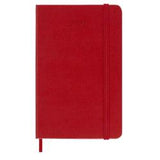 MOLESKINE DAILY PLANNER AGENDA GIORNALIERA 2026 12 MESI FORMATO POCKET 9 X 14 CM COPERTINA RIGIDA CHIUSURA CON ELASTICO ROSSO