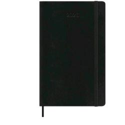 MOLESKINE WEEKLY PLANNER AGENDA SETTIMANALE 2026 12 MESI FORMATO LARGE 13 X 21 CM COPERTINA MORBIDA CHIUSURA CON ELASTICO NERO