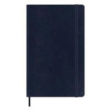 MOLESKINE WEEKLY PLANNER AGENDA SETTIMANALE 2026 12 MESI FORMATO LARGE 13 X 21 CM COPERTINA MORBIDA CHIUSURA CON ELASTICO BLU