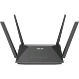 ASUS RT-AX52 PRO (AX3000) ROUTER ESTENSIBILE DUAL BAND WIFI 6 DOTATO DI INSTANT GUARD E DEI PARENTAL CONTROL VPN INTEGRATA COMPATIBILE CON AIMESH ADATTO PER GAMING E STREAMING SMART HOME NERO