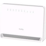 CUDY LT500E 4G MODEM ROUTER 4G LTE CAT 4 CON SLOT PER SCHEDA SIM, AC1200 WI-FI DUAL BAND 2.4/5GHz OPENVPN, WIREGUARD, IPSEC, CLIENT VPN, ANTENNE INTERNE, MESH BIANCO