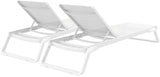 2er Set Sonnenliege Tropic