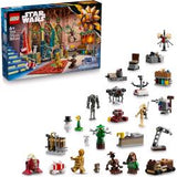 LEGO STSR WARS CALENDARIO DELL AVVENTO 2025 CON 24 SORPRESE INCLUSE 2 MINIFIGURE E 5 FIGURE DI DROIDI