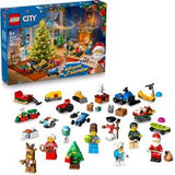LEGO CITY CALENDARIO DELL AVVENTO 2025 CON 24 SORPRESE INCLUSO TRENO AUTO TRATTORE E 7 MINIFIGURE