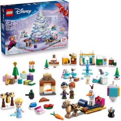LEGO DISNEY FROZEN CALENDARIO DELL AVVENTO 2025 CON 24 SORPRESE INCLUSE LE MINI BAMBOLINE DI ANNA E ELSA
