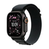 APPLE WATCH ULTRA 3 GPS + CELLULAR 5G CASSA 49mm IN TITANIO NERO CON ALPINE LOOP NERO - MEDIUM