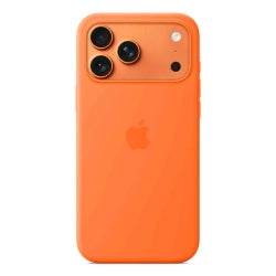 APPLE iPHONE 17 PRO MAX CUSTODIA IN SILICONE MagSafe ORANGE