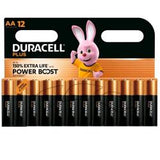 DURACELL PLUS POWERBOOST BATTERIE STILO AA 1.5 V CONF 12 Pz.