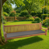Schaukelbank Joyce mit Sitzkissen 220 cm + teak