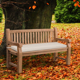 Teakbank Jackson mit Sitzkissen 150 cm + teak