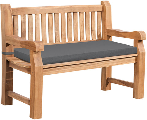 Teakbank Jackson mit Sitzkissen 150 cm + teak