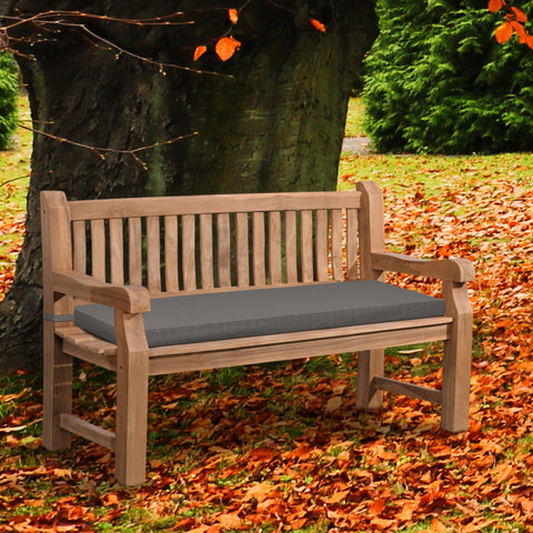 Teakbank Jackson mit Sitzkissen 150 cm + teak