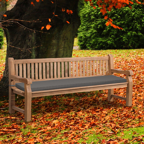 Teakbank Jackson mit Sitzkissen 220 cm + teak