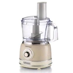 ARIETE 1781/03 ROBOT DA CUCINA MULTIFUNZIONE VINTAGE 1000W 2 VELOCITA' + PULSE CAPACITA' 2.1 LT CON ACCESSORI BEIGE