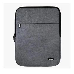 NILOX TECH BORSA A FONTINA PER NOTEBOOK DA 15.6" IN POLIESTERE 2 SCOMPARTI GRIGIO