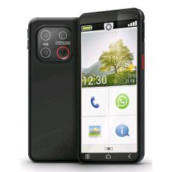 EMPORIA SMART 7 MINI EASY SAMRTPHONE 5.5" OCTA CORE 128GB RAM 6GB 4G LTE ITALIA BLACK