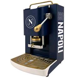 FABER PRO DELUXE SSC NAPOLIMACCHINA DA CAFFE' 500W PRESSACIALDA IN OTTONE ELETTROVALVOLA E TERMOSTATO 95 TELAIO IN ACCIAIO SERBATOIO 1.3 LT BLU