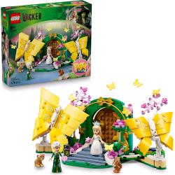 LEGO WICKED IL GIORNO DEL MATRIMONIO DI GLINDA CON 2 MINI BAMBOLINE 2 FIGURE DI FARFALLE FIORI E ACCESSORI
