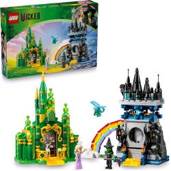 LEGO WICKED CITTA' DI SMERALDO E CASTELLO KIAMO KO CON 2 MINIBAMBOLINE SCIMMIA E ACCESSORI