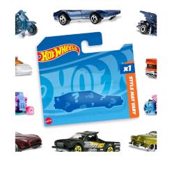 MATTEL HOT WHEELS VEICOLO SINGOLO IN SCALA 1:64 CON DETTAGLI REALISTICI MODELLO CASUALE